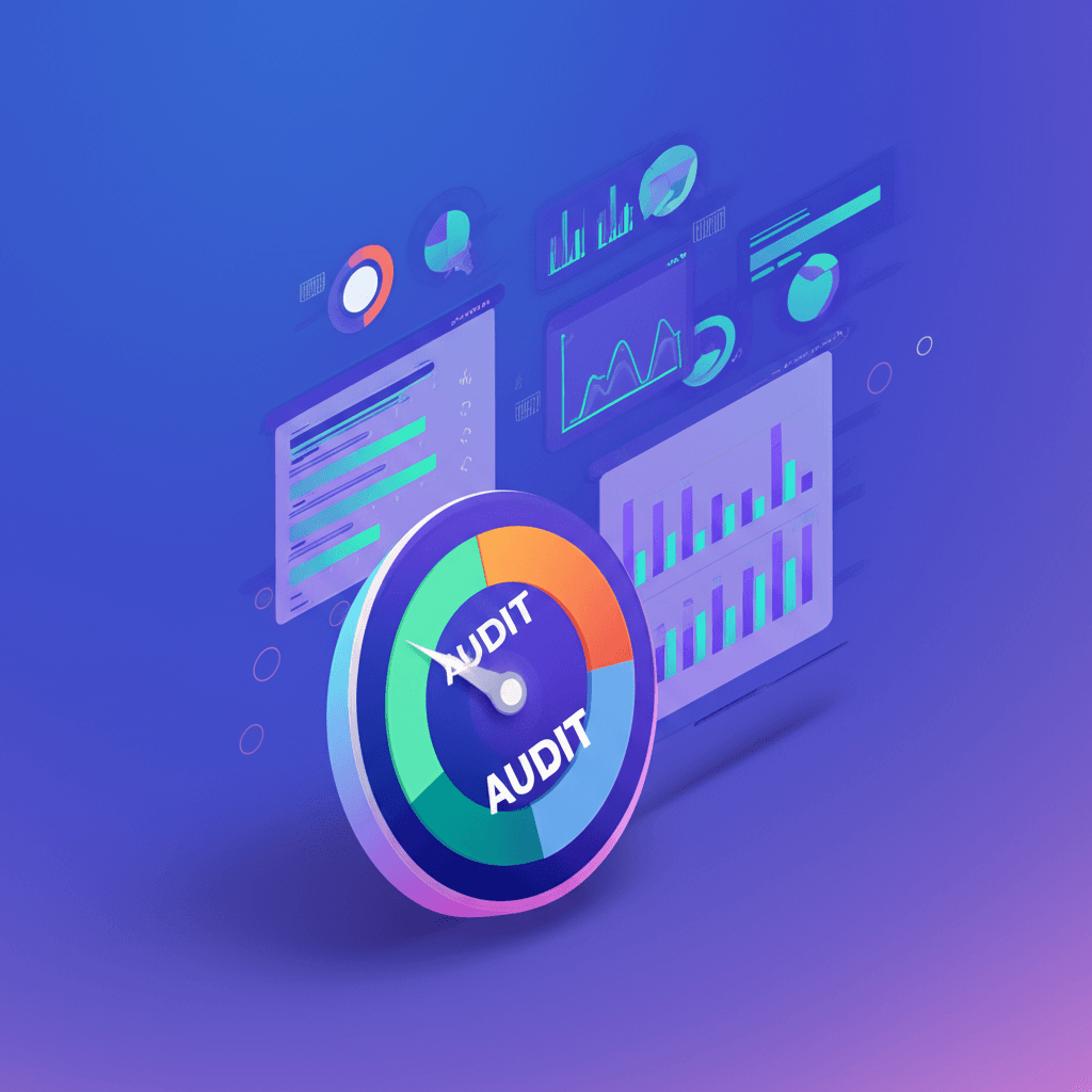 Meta Ads dashboard with audit scores overlaid on campaign performance data